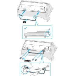 Sony Television KDL32W660E Complete Desktop Stand
