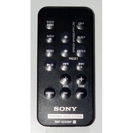 Sony RMT-CCS15IP Audio Remote