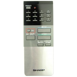 Sharp RRMCG0128GESA VCR Remote