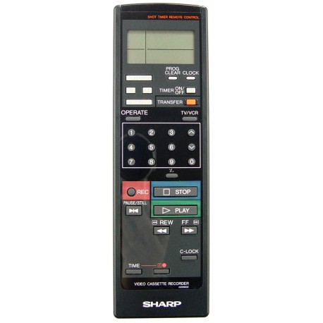 Sharp G0298GE VCR Remote