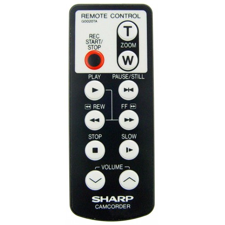 Sharp G0020TA Camcorder Remote