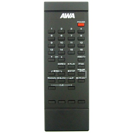AWA ( Mitsubishi ) VCR Remote 939D07408