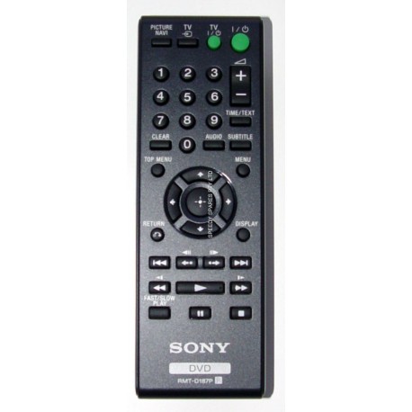 Sony RMT-D187P DVD Remote