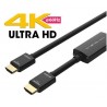 4K HDMI Cable Type A to Type A with Booster - 12metre