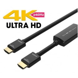 4K HDMI Cable Type A to Type A with Booster - 15metre