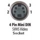 S/Video Lead 4pin Male to 4pin Male - 1.5m