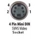 S/Video Lead 4pin Male to 4pin Male - 1.5m
