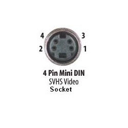 S/Video Lead 4pin Male to 4pin Male - 1.5m