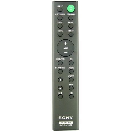 Sony RMT-AH411U Audio Remote