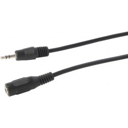 Headphone Extension Cable Stereo 1.8metres LEADAL726