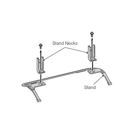 Sony Television KDL42W670A Complete Desktop Stand