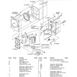SAWP890  Sony Audio Exploded Diagram