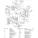 SAWP890  Sony Audio Exploded Diagram