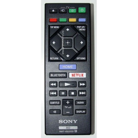 Sony Blu-ray Remote