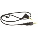 Sony Microphone Stereo Mini Plug-BMP Conversion Cable 3-pole Locking Mini-Plug to Mini-Plug