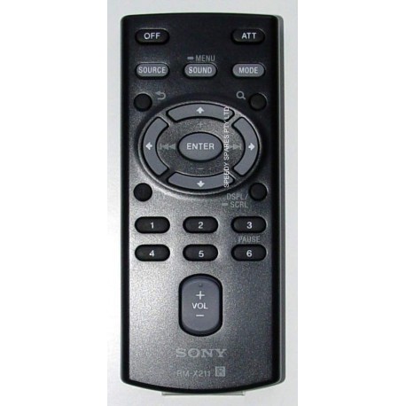 Sony RM-X211 Car Audio Remote