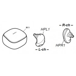 WFSP700N Sony Headphone Exploded Diagram