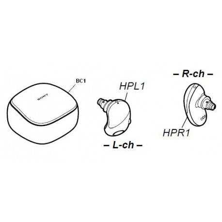 WFSP700N Sony Headphone Exploded Diagram