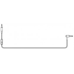 Sony MDR-1A Headphone Cable with Remote - Black