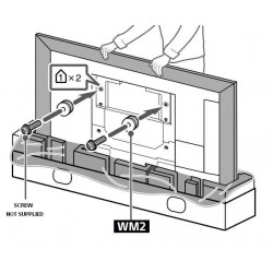 Sony Television / Wall mount MW2 Pulleys
