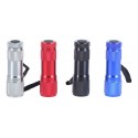 Aluminium 9 LED Torch