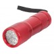 Aluminium 9 LED Torch