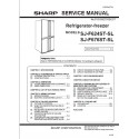 Sharp Refrigerator SJ-F624ST-SL / SJ-F676ST-SL Service Manual