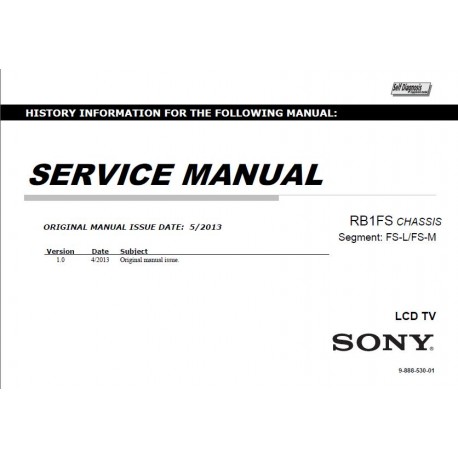 Sony KD-55X9004A / KD-65X9004A TV Service Manual