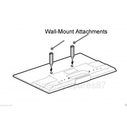 Television HEX Attachment Bolts - 2 Pack