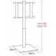 Universal TV Floor Stand 32-50" - ADJUSTABLE HEIGHT