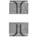Universal Sound Bar Attachment Bracket to Television