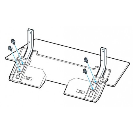 Sony Television KD85X8500D Complete Desktop Stand