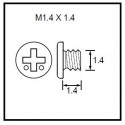 Sony Screw M1.4 EUROPE TYPE