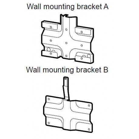 Sony BDV-L800 Wall Mounting Brackets