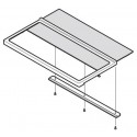 ** NO LONGER AVAILABLE ** Sharp Fridge Glass Shelf for SJ-FJ676V-WH / SJ-F624ST-SL / SJ-F676ST-SL