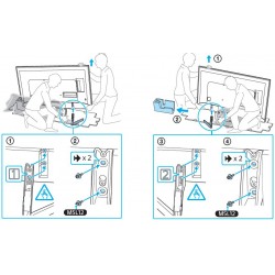 Sony TV Stand Legs KD-65X9000F