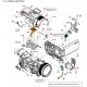 FDR-AX100 / FDR-AX100E / HDR-CX900 / HDR-CX900E Sony Camera Exploded Diagram