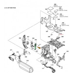 FDR-AX100 / FDR-AX100E / HDR-CX900 / HDR-CX900E Sony Camera Exploded Diagram