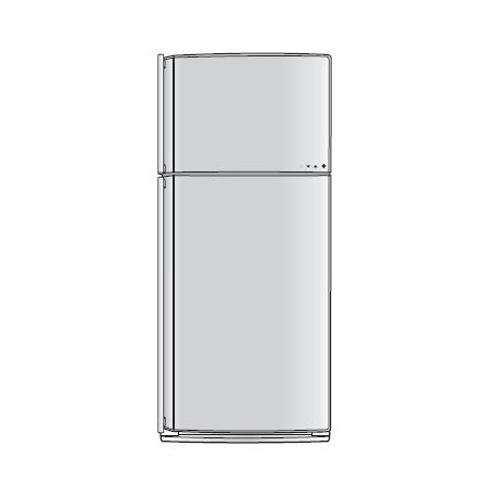 Sharp Refrigerator Exploded Diagram SJGC584V-BK/SL