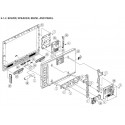 KDL-32W5500 / KDL-40W5500 / KDL-46W5500 Sony Television Exploded Diagram