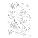 Sharp Refrigerator Exploded Diagram  SJ48HWH / SJ51HWH / SJ55HWH