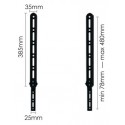 Universal Sound Bar Attachment Bracket to Television