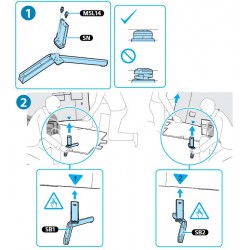 Sony Television KD65X8000G Complete Desktop Stand