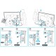 Sony Television Stand Legs for KD-75X9000F