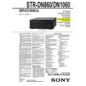 Sony STR-DN860 / STR-DN1060 Service Manual