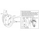 Sony Ear Pad - Platinum Silver