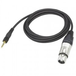 Sony 3-pole Locking Mini Plug to XLR Female Cable 1.5m