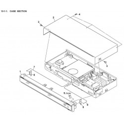 BDP-S560 Sony Blu-ray Player Exploded Diagram