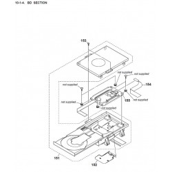 BDP-S560 Sony Blu-ray Player Exploded Diagram