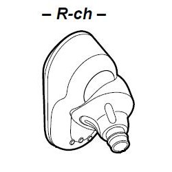 Sony WF-1000XM3 Right Ear Unit - Platinum Silver